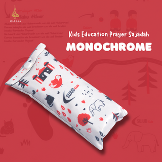 Kids Education Prayer Sajadah-Monochrome (New Arrival!)