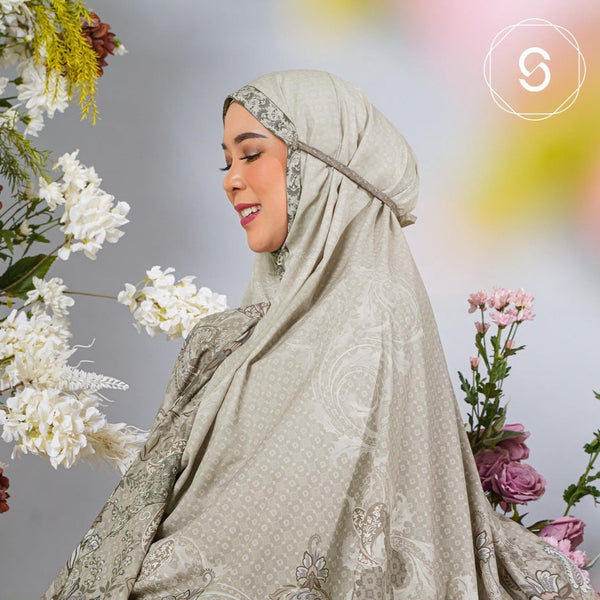 Nayeena Argonite Prayer Set - Free Sajadah Mini (New Arrival!)